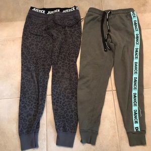 Girls sweatpants as a pack